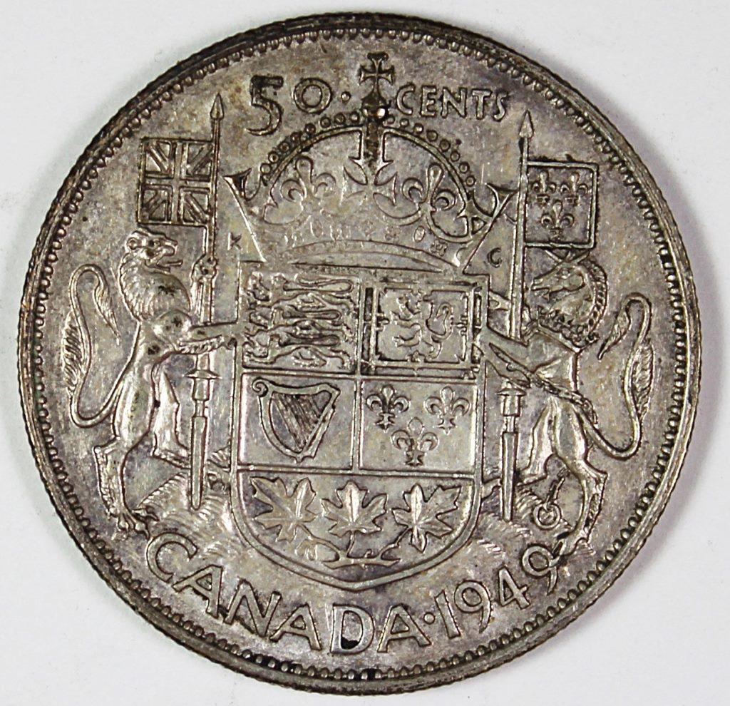 1949 CANADA HALF DOLLAR (1 of 2)