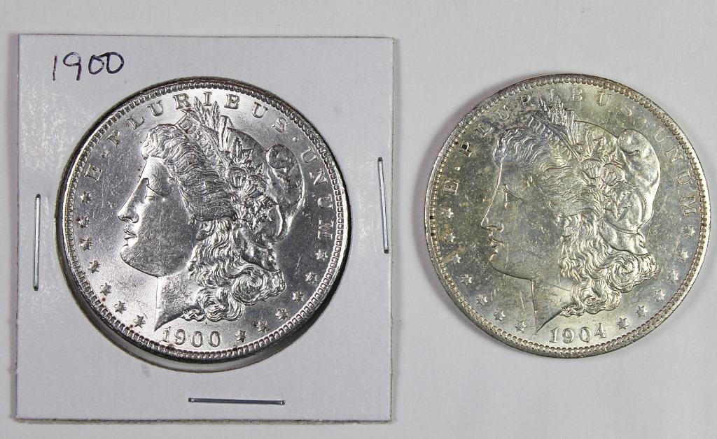 MORGAN SILVER DOLLARS (1 of 2)