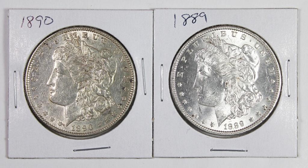 MORGAN SILVER DOLLARS (1 of 2)