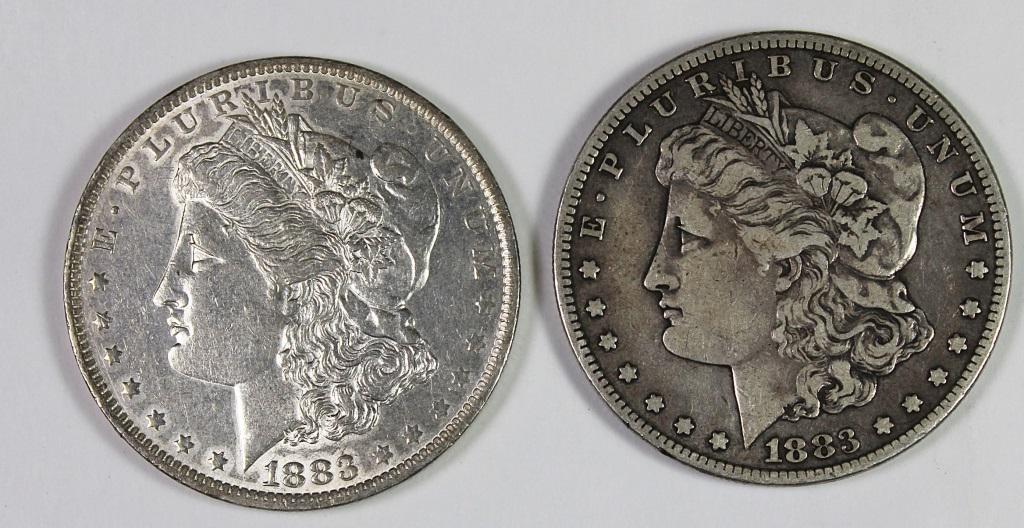 MORGAN SILVER DOLLARS (1 of 2)