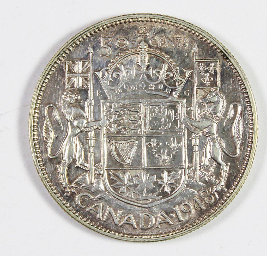 1948 CANADA HALF DOLLAR (1 of 2)