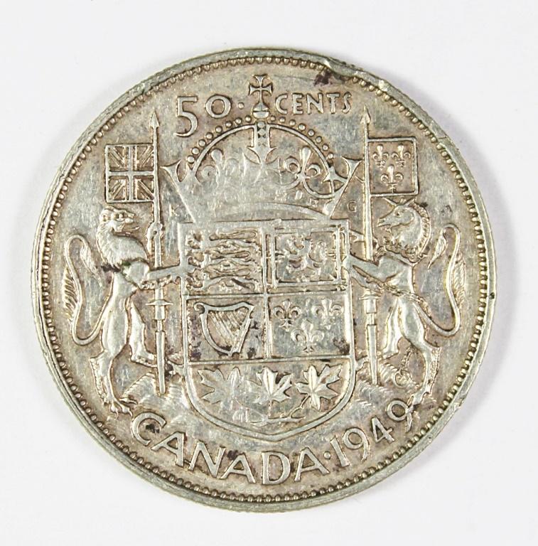 1949 CANADA HALF DOLLAR (1 of 2)