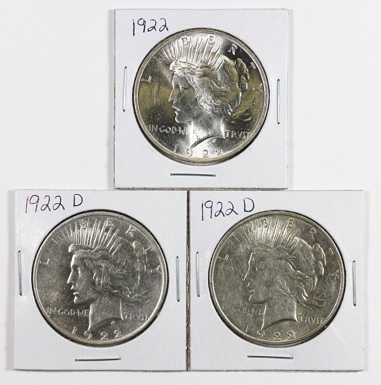 PEACE SILVER DOLLARS (1 of 2)
