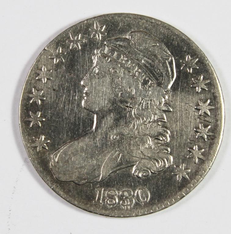 1830 BUST HALF DOLLAR (1 of 2)