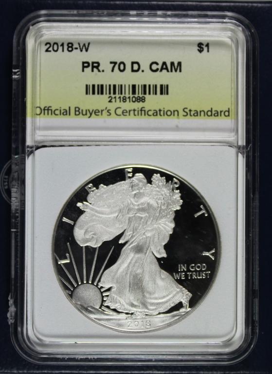 2018-W AMERICAN SILVER EAGLE (1 of 3)