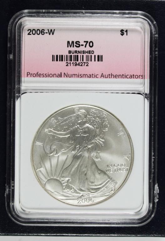 2006-W AMERICAN SILVER EAGLE (1 of 3)