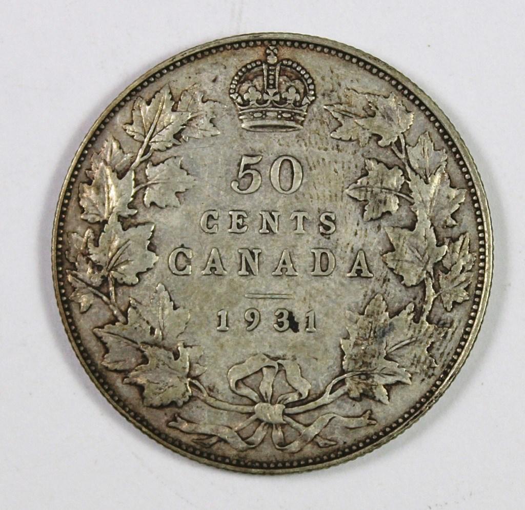 1931 CANADA HALF DOLLAR (1 of 2)