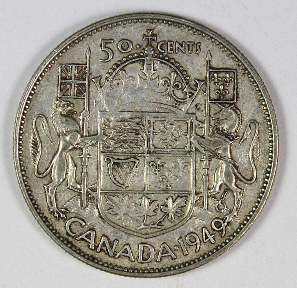 1949 CANADA HALF DOLLAR (1 of 2)