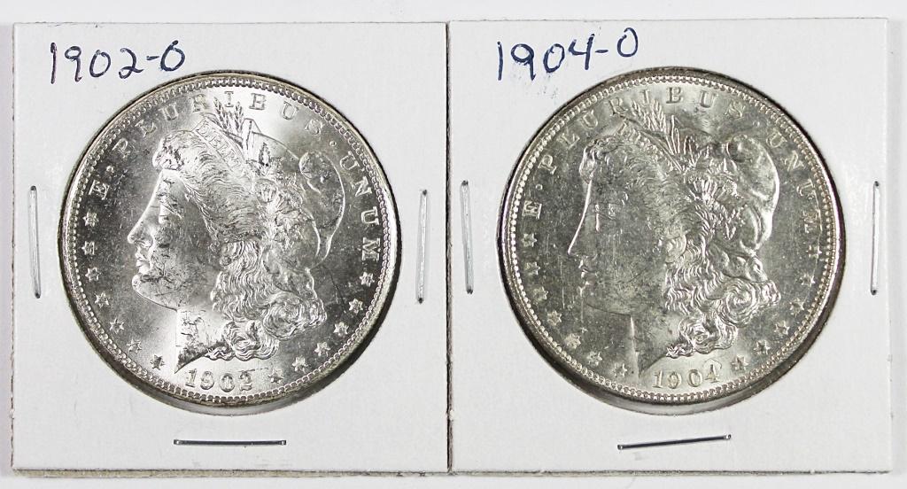 CH BU MORGAN SILVER DOLLARS (1 of 2)
