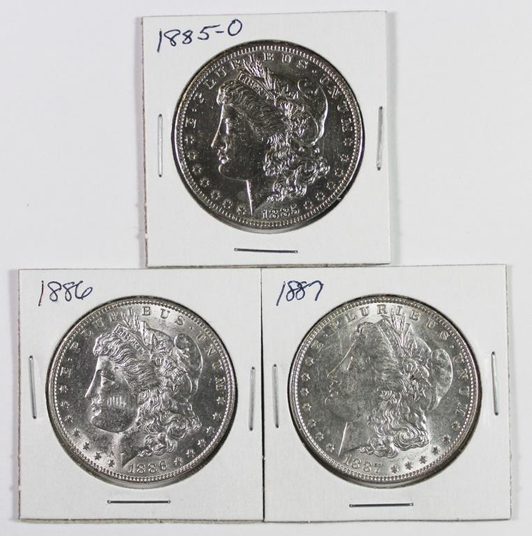 MORGAN SILVER DOLLARS (1 of 2)