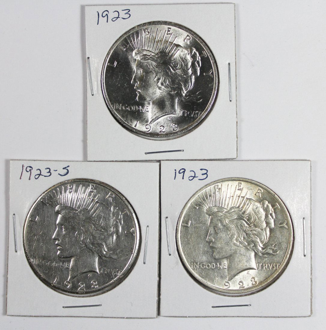 PEACE SILVER DOLLARS (1 of 2)