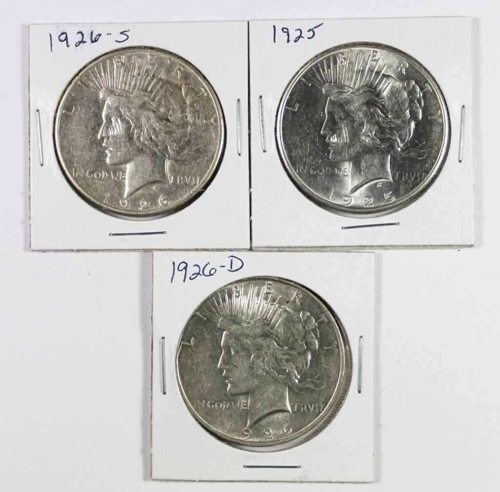 PEACE SILVER DOLLARS (1 of 2)