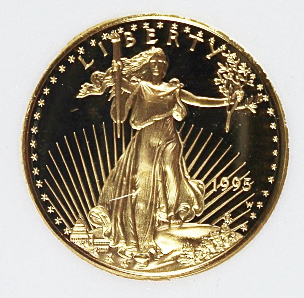1995-W $10 AMERICAN GOLD EAGLE (1 of 5)