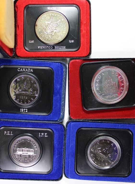 (5) SILVER CANADA DOLLARS (1 of 1)
