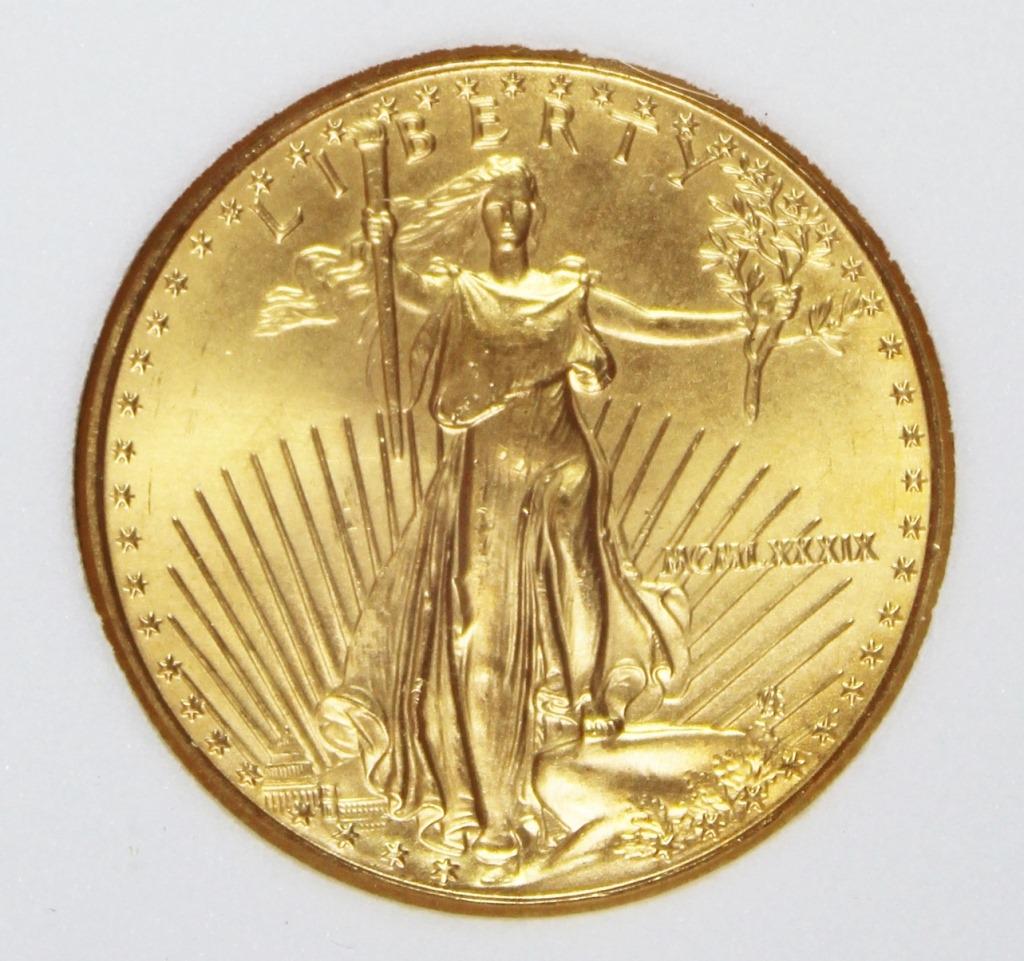 1989 $10 AMERICAN GOLD EAGLE (1 of 4)