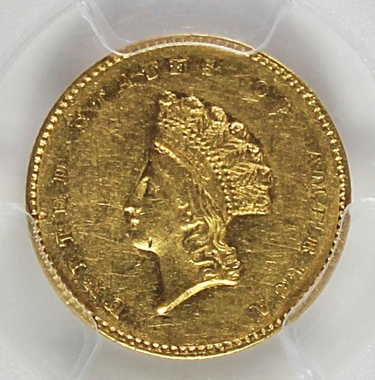 1855 GOLD DOLLAR (1 of 4)