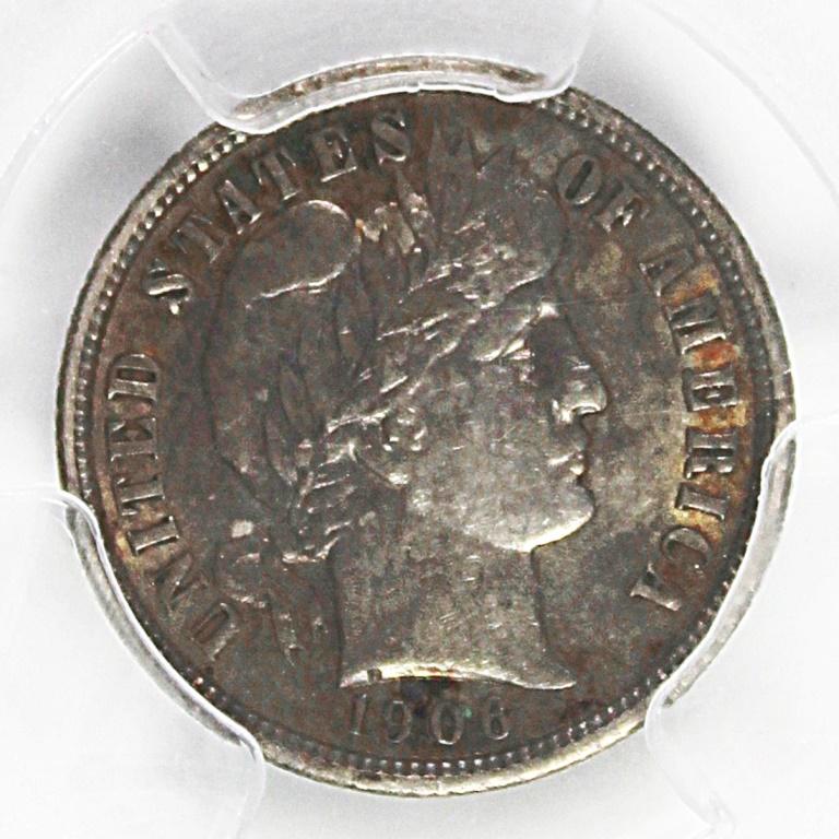 1906 BARBER DIME (1 of 4)