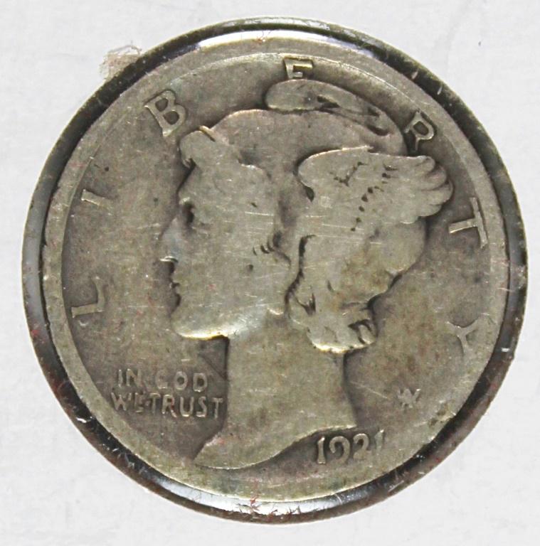 1921 MERCURY DIME (1 of 2)