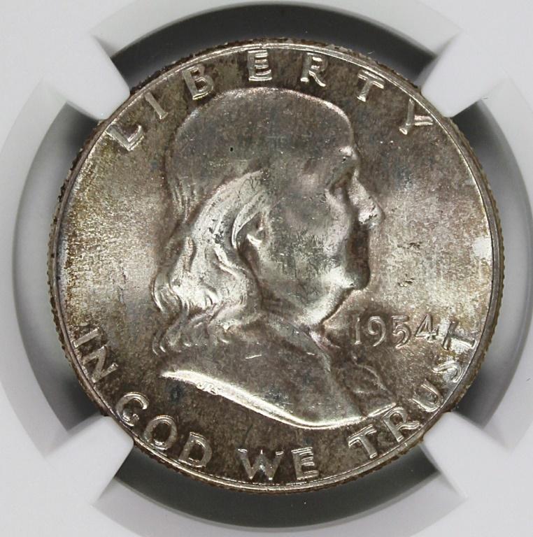 1954 FRANKLIN HALF DOLLAR (1 of 4)