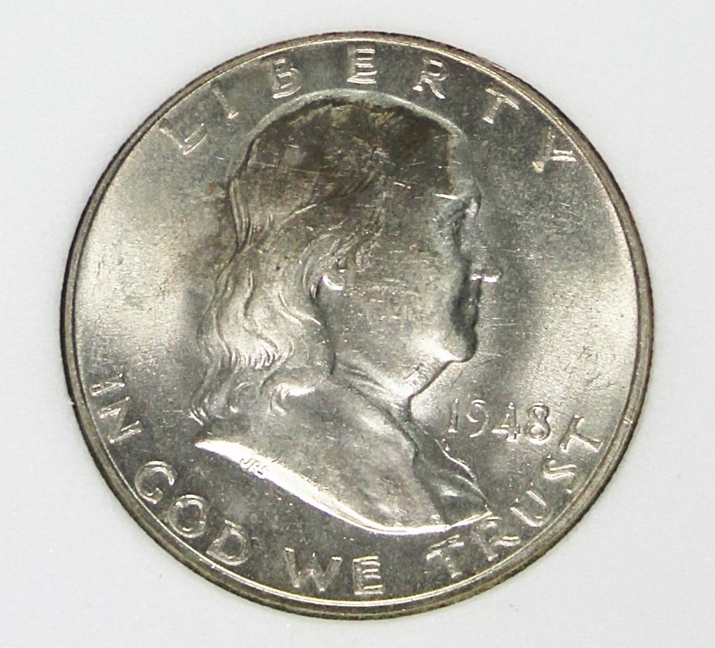 1948 FRANKLIN HALF DOLLAR (1 of 4)