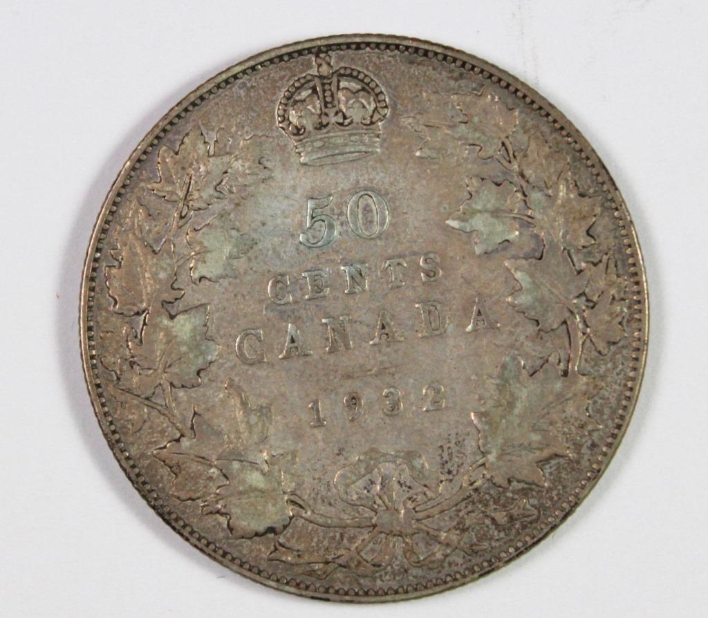 1932 CANADA HALF DOLLAR (1 of 2)