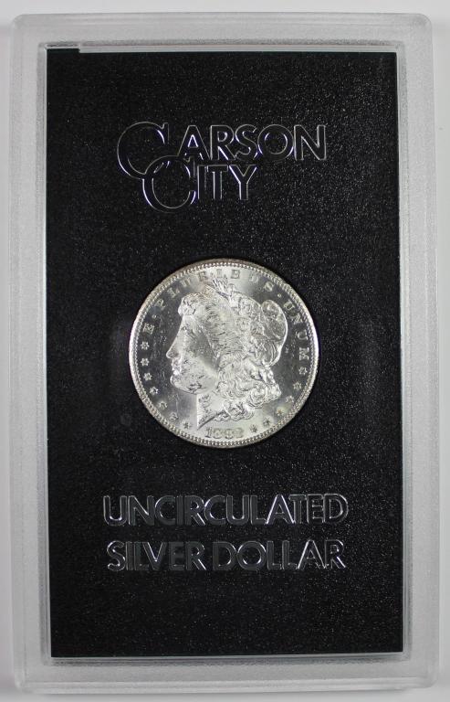 1882-CC MORGAN SILVER DOLLAR (1 of 3)