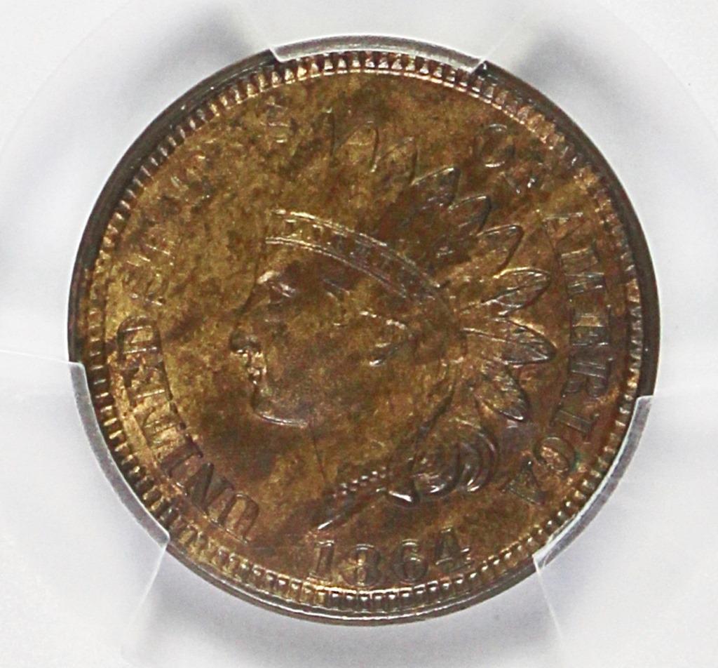 1864 INDIAN CENT (1 of 4)