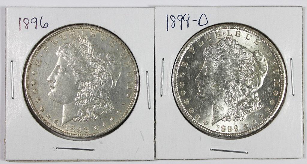 MORGAN SILVER DOLLARS (1 of 2)