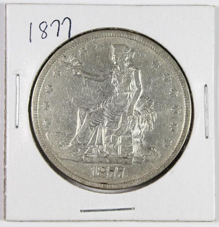 1877 TRADE DOLLAR (1 of 2)