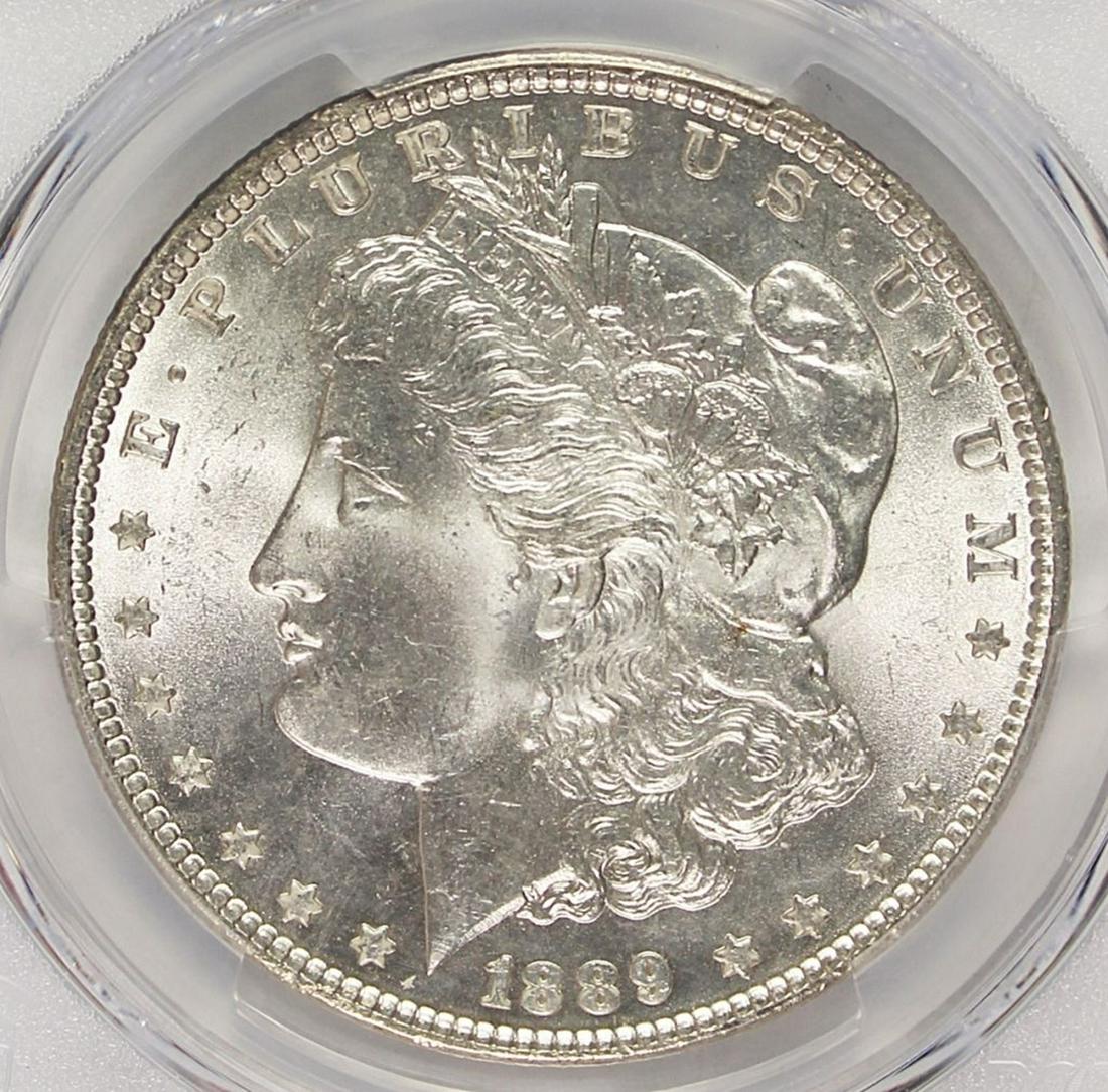 1889 MORGAN SILVER DOLLAR (1 of 4)
