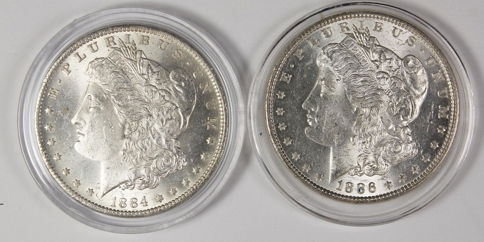 CH BU MORGAN SILVER DOLLARS (1 of 2)