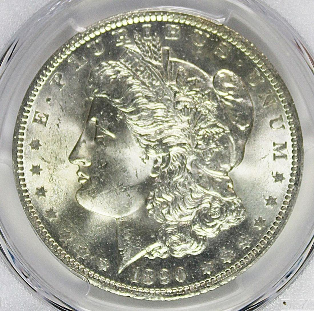 1890-O MORGAN SILVER DOLLAR (1 of 4)