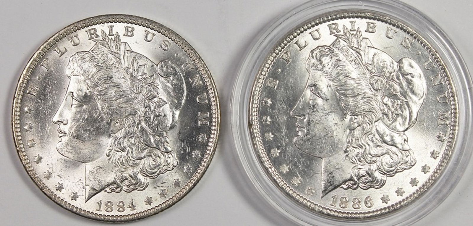 CH BU MORGAN SILVER DOLLARS (1 of 2)