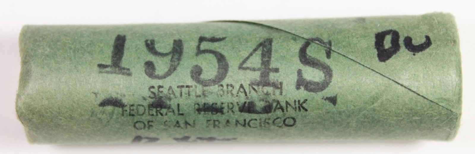 1954-S ROOSEVELT DIME ROLL (1 of 2)