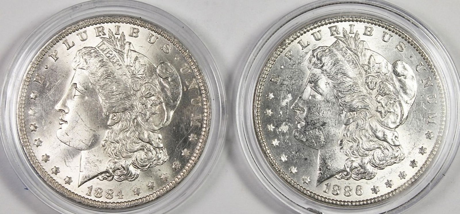 CH BU MORGAN SILVER DOLLARS (1 of 2)