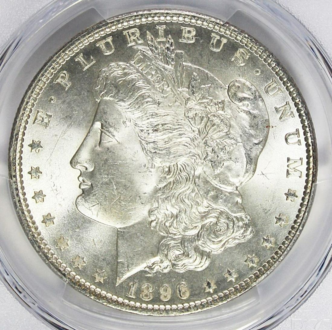 1896 MORGAN SILVER DOLLAR (1 of 4)