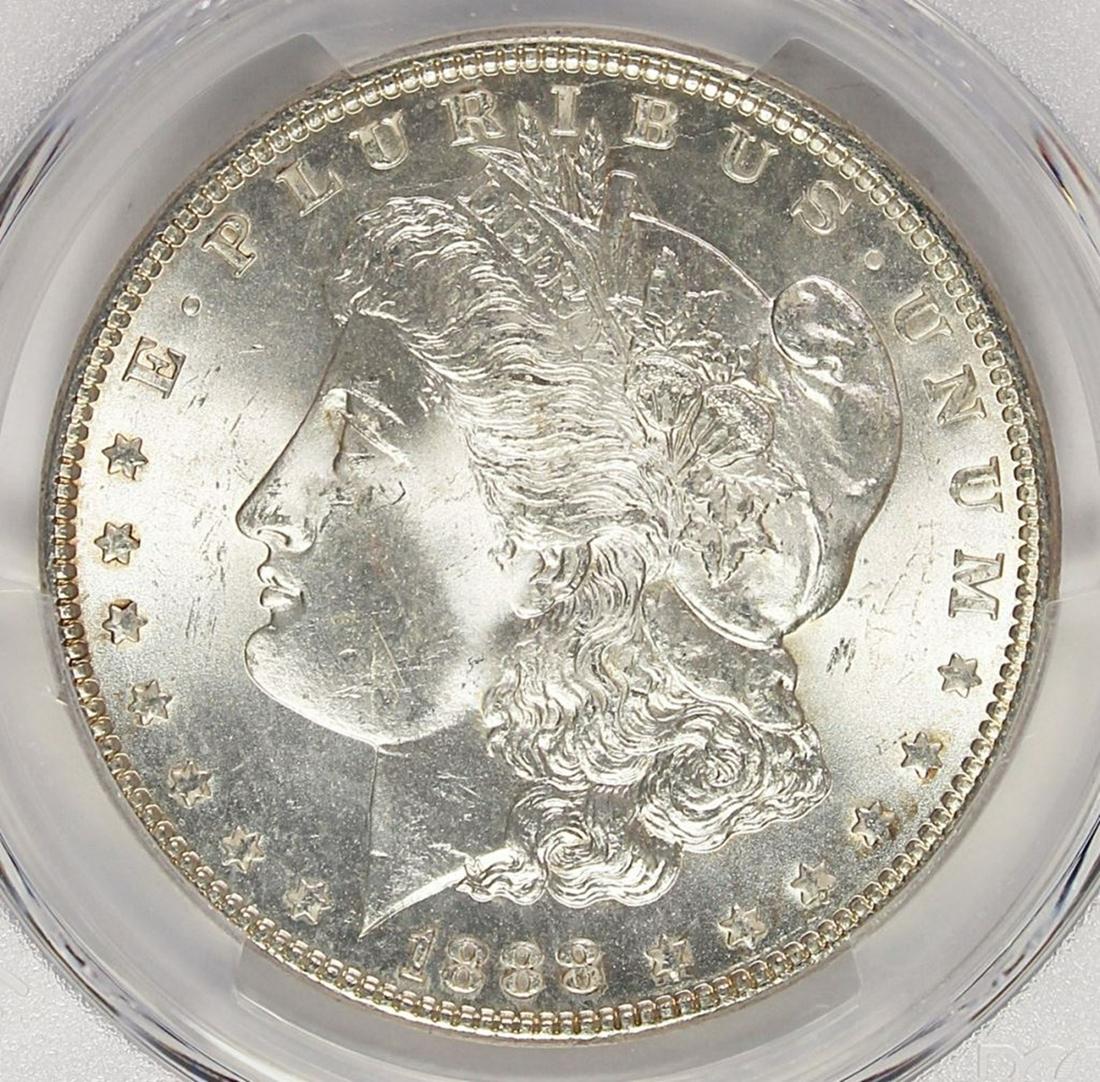 1888 MORGAN SILVER DOLLAR (1 of 4)