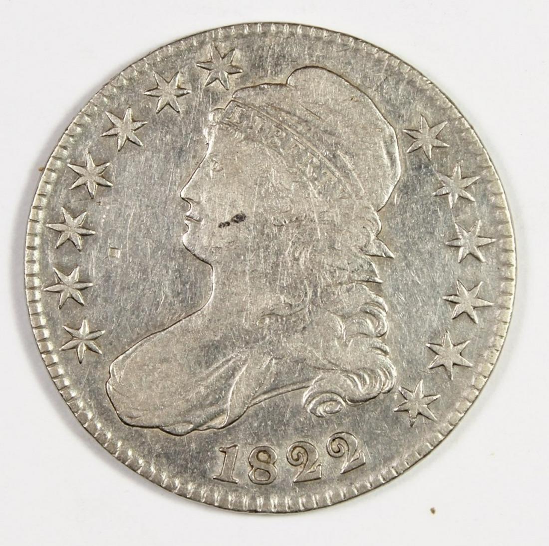 1822 BUST HALF DOLLAR (1 of 2)