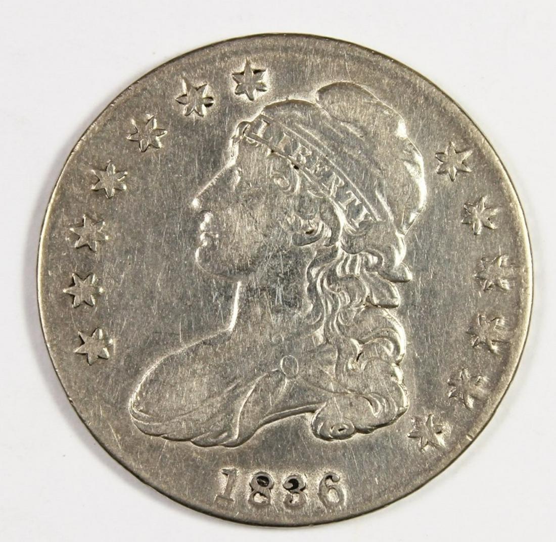 1836 BUST HALF DOLLAR (1 of 2)