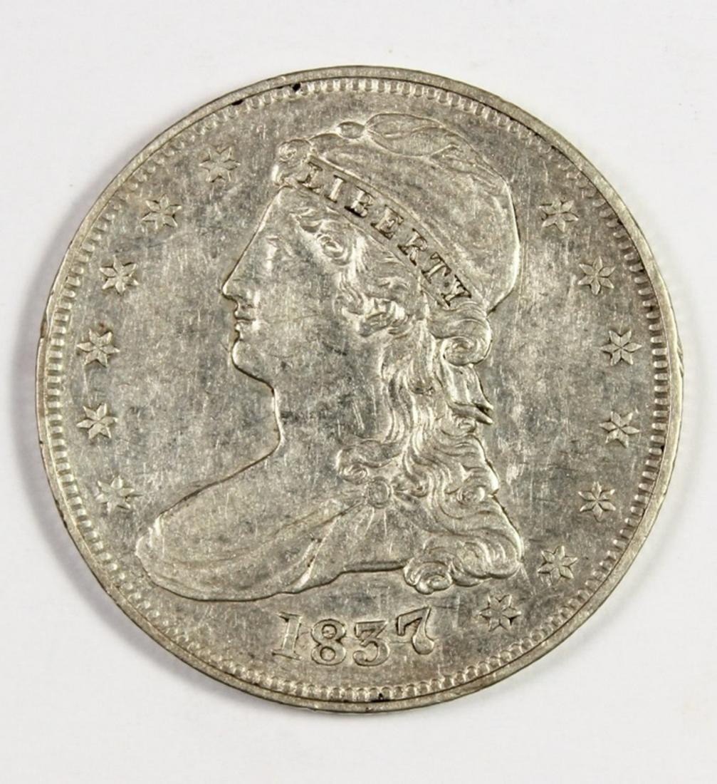 1837 BUST HALF DOLLAR (1 of 2)