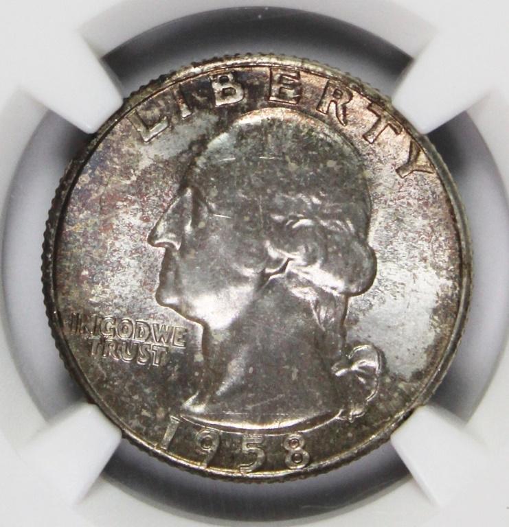 1958 WASHINGTON QUARTER (1 of 4)