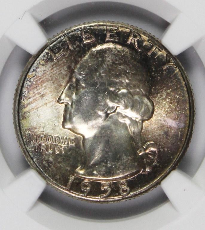 1958 WASHINGTON QUARTER (1 of 4)