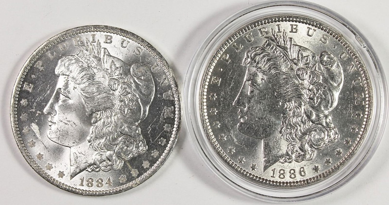CH BU MORGAN SILVER DOLLARS (1 of 2)