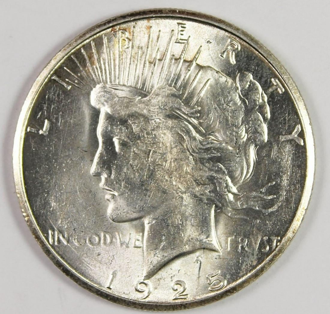 1925-S PEACE SILVER DOLLAR (1 of 2)