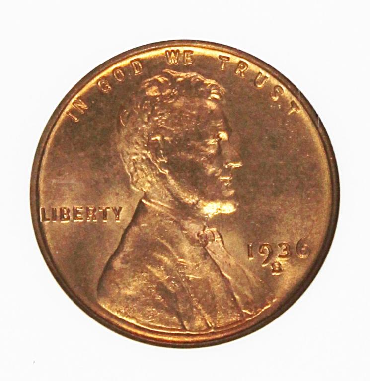 1936-S LINCOLN CENT (1 of 4)