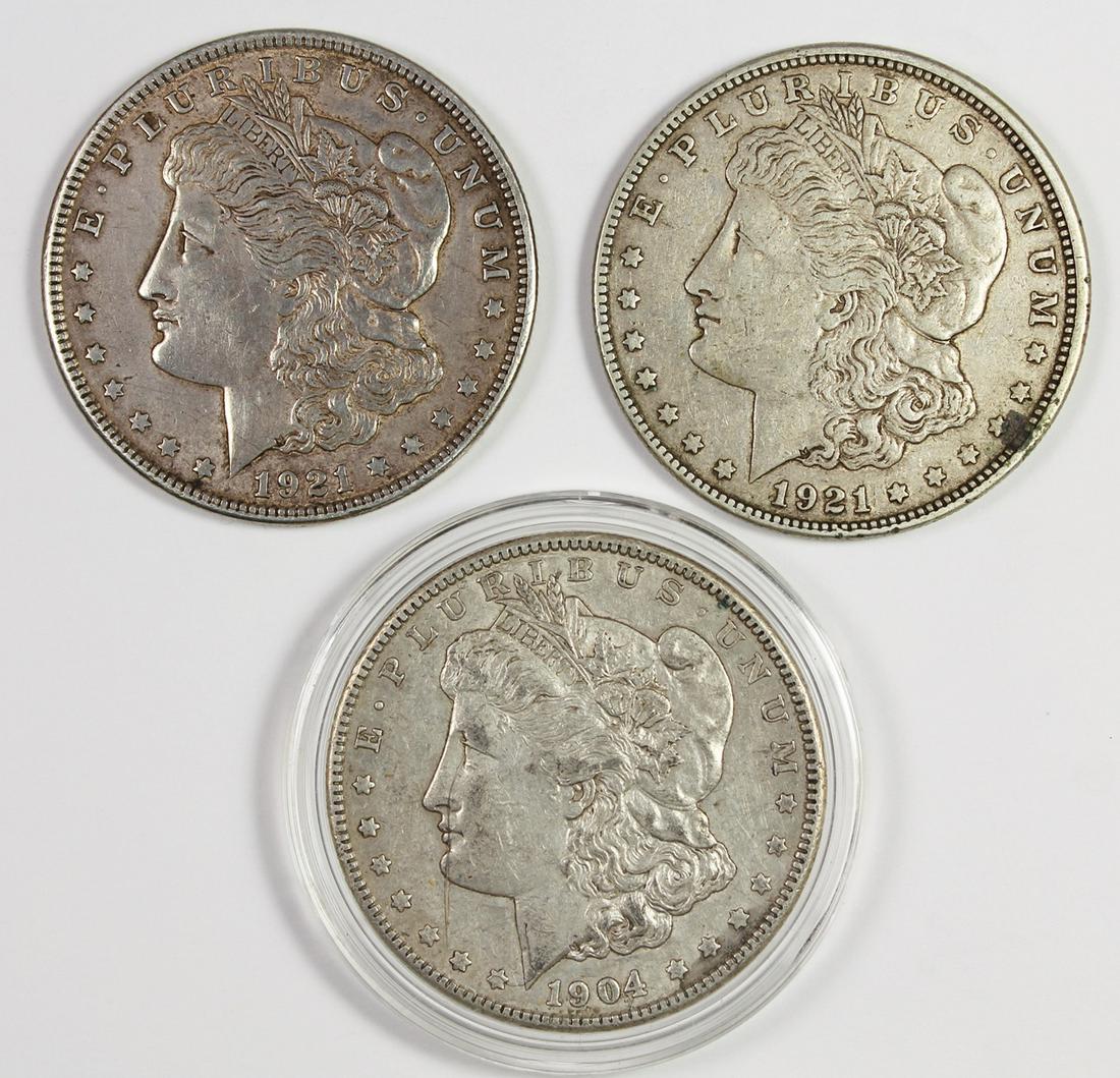 MORGAN SILVER DOLLARS (1 of 2)