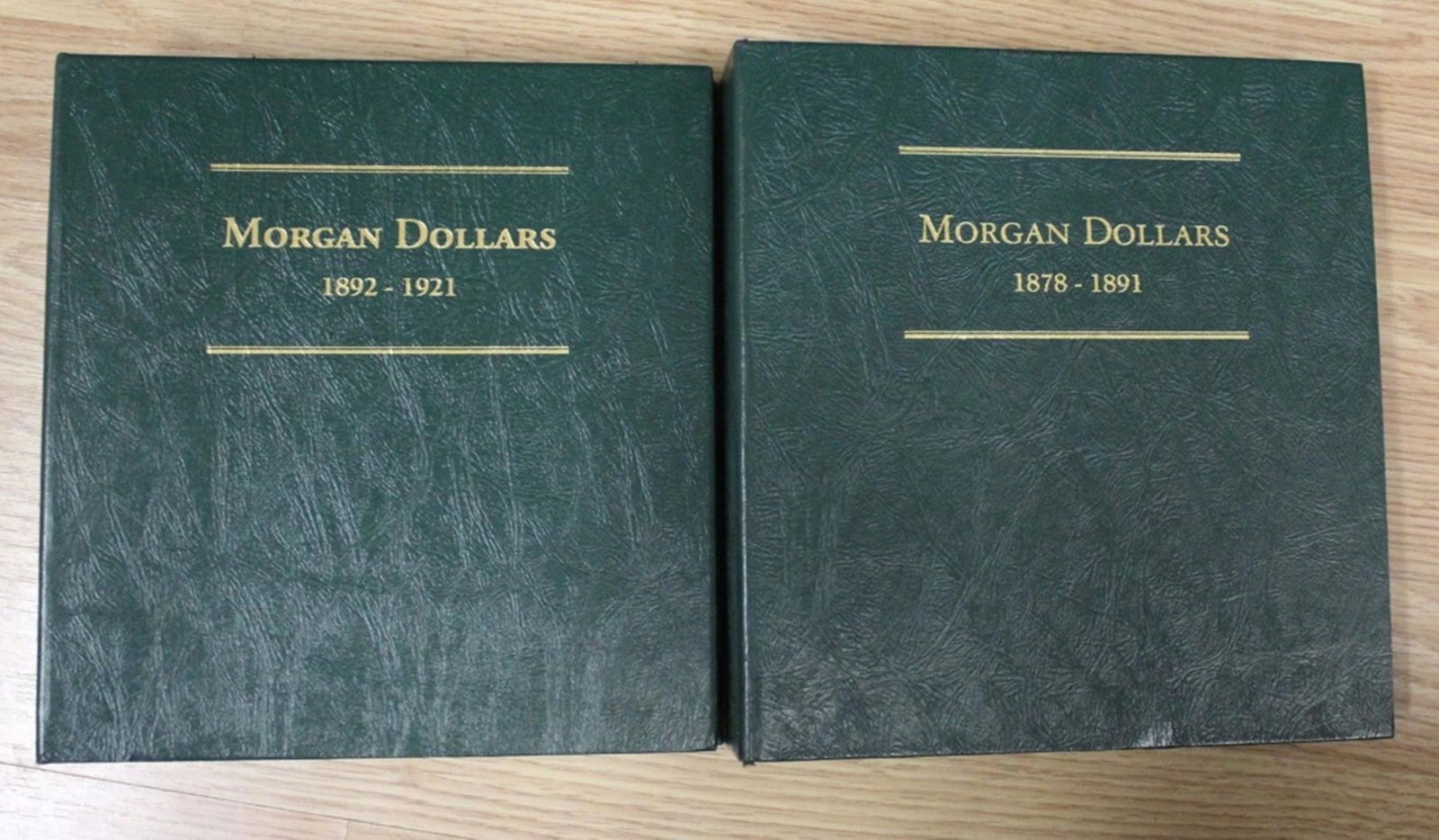 NICE USED SET OF MORGAN DOLLAR ALBUMS (1 of 2)