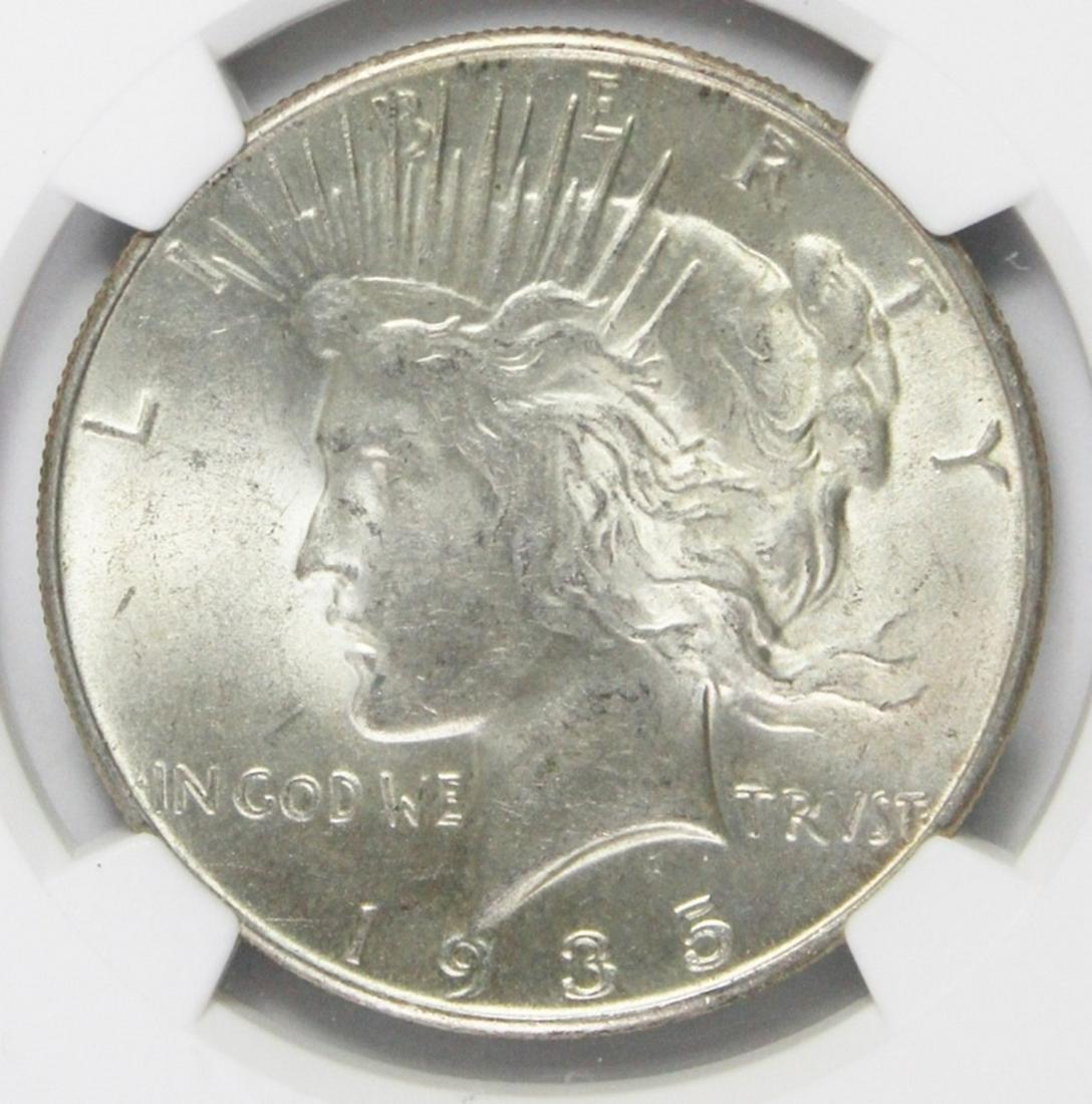 1935 PEACE SILVER DOLLARS (1 of 4)