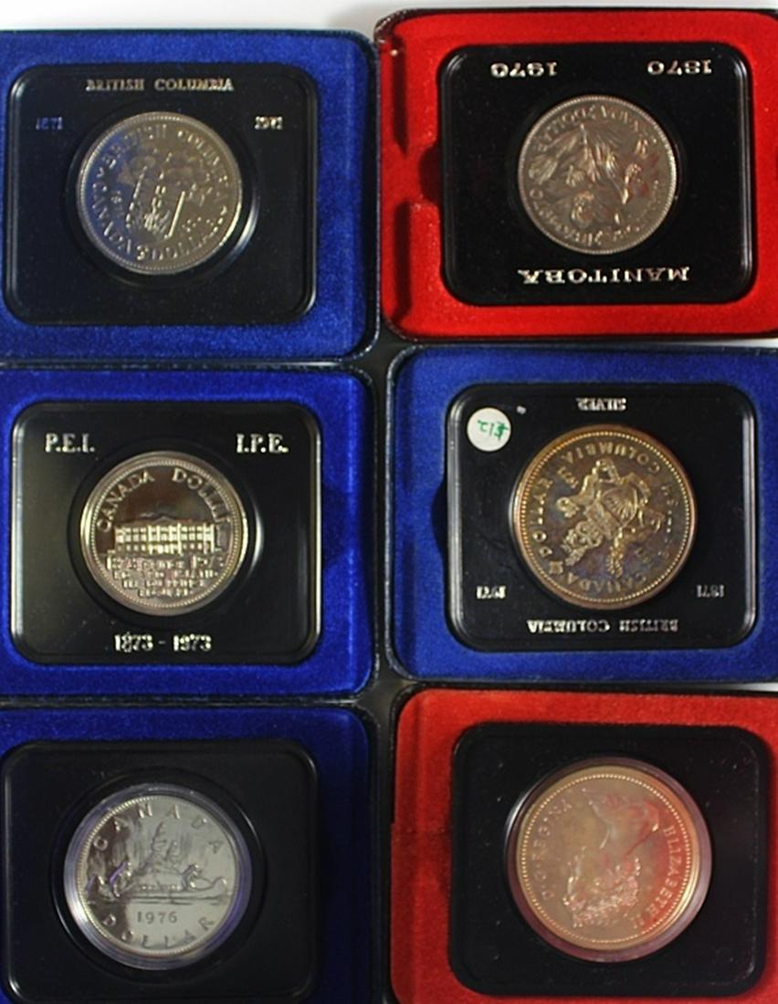 (6) CANADA DOLLARS 50% SILVER (1 of 1)