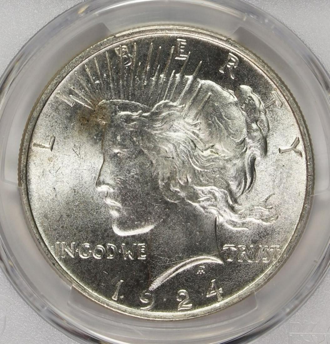 1924 PEACE SILVER DOLLAR (1 of 4)